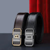 Men's Leather Automatic Buckle Belt _BUY 1 GET 1 FREE (Black & Brown) @ Just Rs.499/-