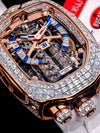 Limited Edition Jacob & Co. Bugatti Chiron Tourbillon Baguette watch