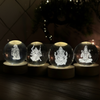 Spiritual 3D Crystal Ball LED Lamp