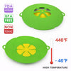 SpillGuard™ Silicone Boil-Over & Splatter Control Lid