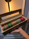 60 Diamond Bangles with Ghungroo Bangles