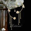 Crystal Butterfly Earrings (Pair)