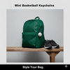 Mini Basketball Keychains