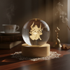 Spiritual 3D Crystal Ball LED Lamp