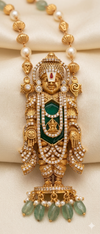 Beautiful Antique Lord Balaji Pendant Necklace