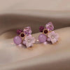 Amethyst Blossom Dream Earring