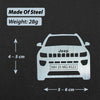 Personalised Car Keychain