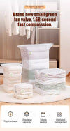 Vacuum-free three-second compression 3D storage bag
