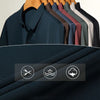🔥Men’s Casual Lapel Breathable Wrinkle-free T-shirt - BUY 2 FREE SHIPPING