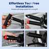 🔥Hot Sale Deals-Universal Silicone Handlebar & Brake Lever Grip Covers