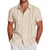 💐50% OFF ! Men's Button-Down Shirt – Breathable & Quick-Dry 🏃💨【Flash Sale】