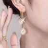 📢📢50% OFF !! ⏰Elegant Artificial Crystal Tassel Drop Earrings