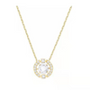 💥 Sweatproof Plated Sparkling Dance Rhinestone Necklace