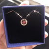 💥 Sweatproof Plated Sparkling Dance Rhinestone Necklace