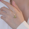 Elegant Hetian Jade Pendant Necklace